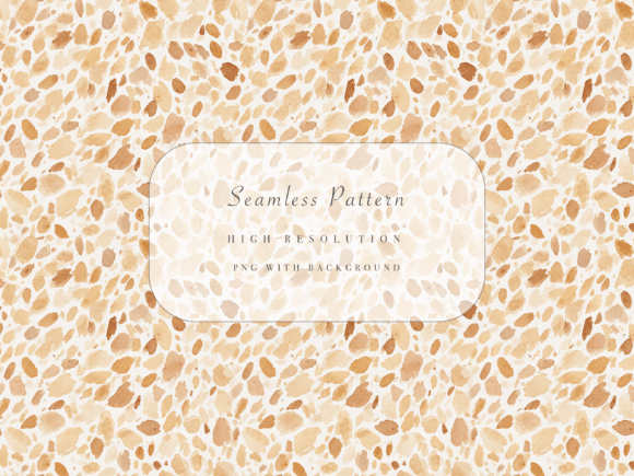 Beige Watercolor Seamless Pattern