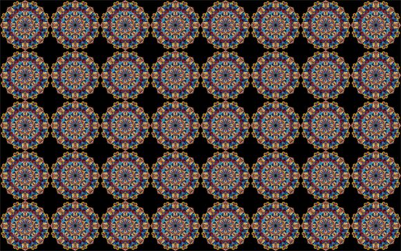 Rainbow Pattern Rose