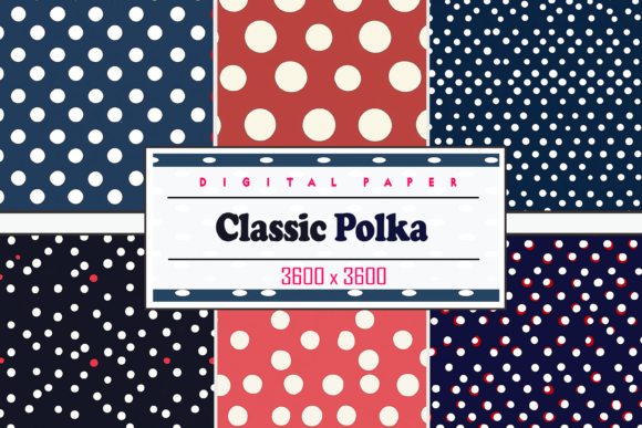 Classic Polka Pattern