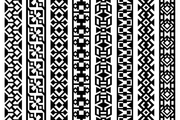 Seamless Geometric Borders