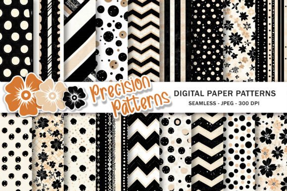 Download Black and White Polka Dots Stripes Patte - Polka dot Collection