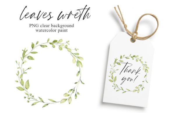 Download Watercolor Leaves Wreath, Leaf Frame. - Watercolor leaves Collection