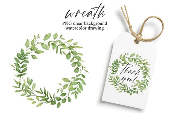 Download Watercolor Leaves Wreath, Leaf Frame. - Watercolor leaves Collection
