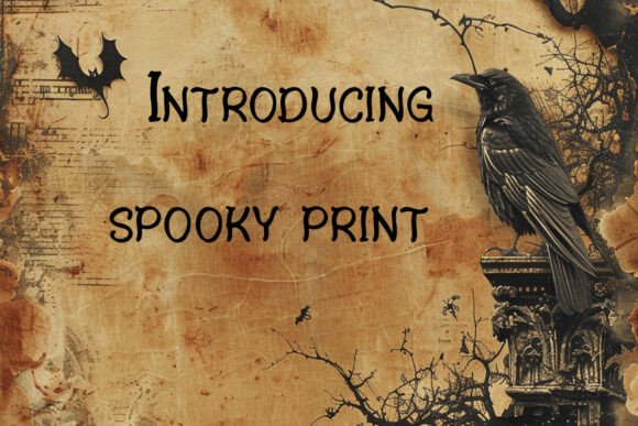 Spooky Print