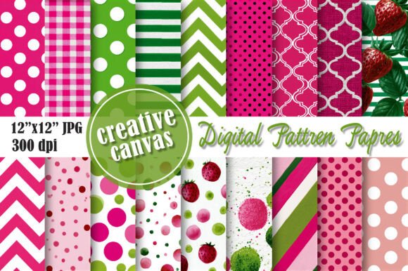 Download Pink &amp; Green Polka Dot Seamless Patterns - Polka dot Collection