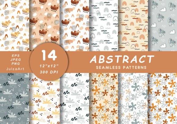 Abstract Seamless Repeat Pattern