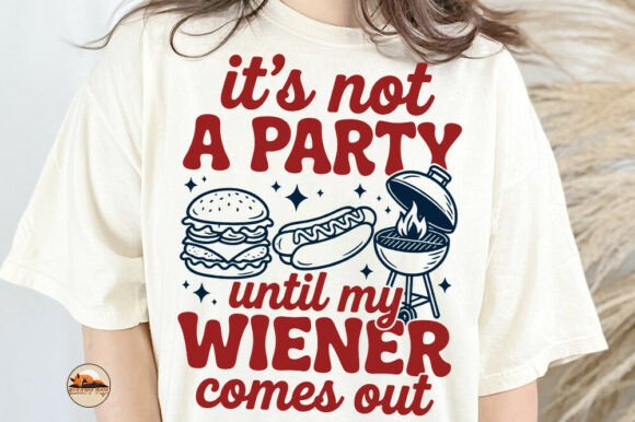 Funny 4th of July BBQ Shirt Design PNG