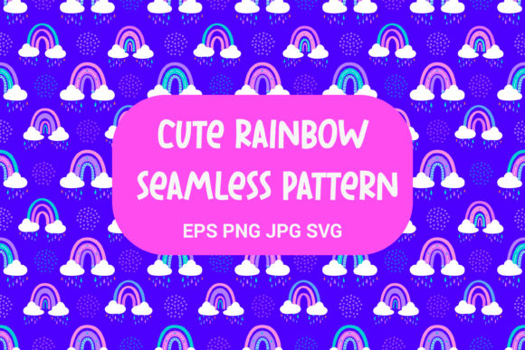 Rainbow Pattern,nursery Pattern,scandi