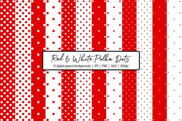 Download Red and White Polka Dots - Polka dot Collection
