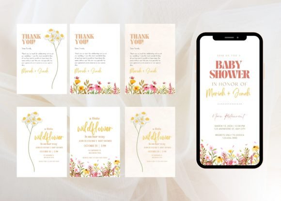 Download DIY Minimalist Baby Shower Invitations - Invitations Collection