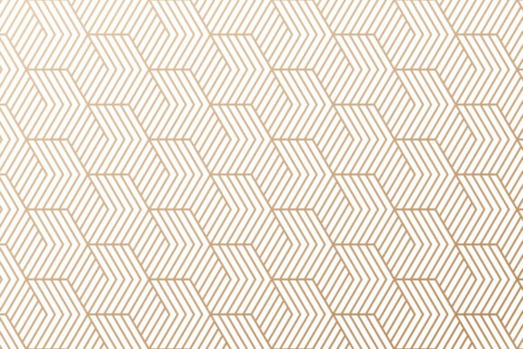 Seamless Geometric Hexagonal Pattern