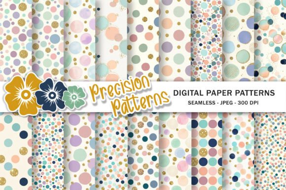 Download Luxury Pastel Polka Dots Pattern - Polka dot Collection