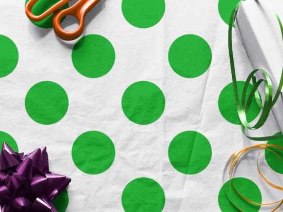 Vibrant Dots Polka Pattern Set