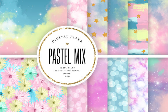 Pastel Mix Backgrounds